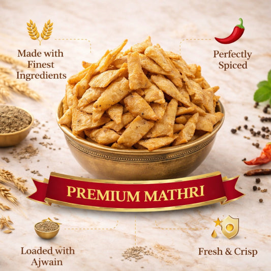 Mattari – A Crispy, Savory Delight