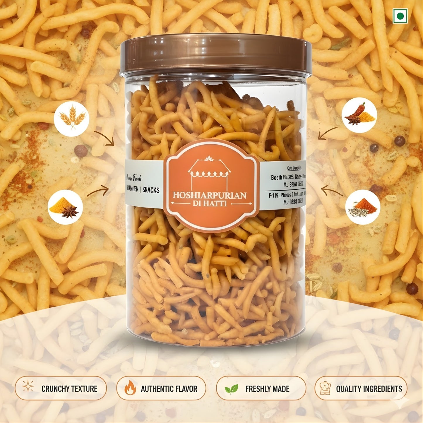 Malai Sev – Rich, Creamy, and Deliciously Crispy