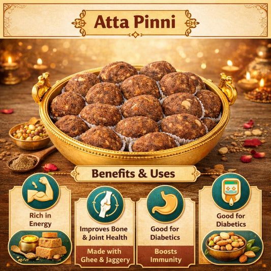 Desi Ghee Alsi Pinni – A Nutritious, Flavorful Delight