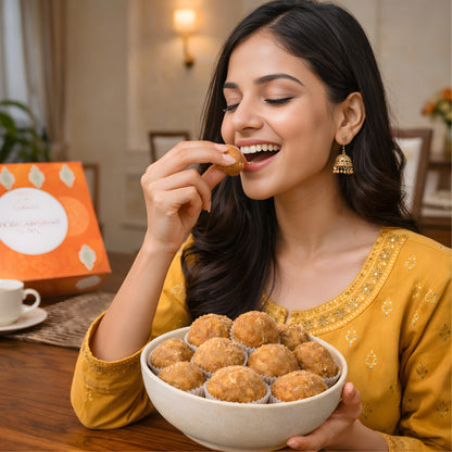 Desi Ghee Aata Pinni – A Nutritious, Flavorful Delight