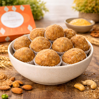 Desi Ghee Aata Pinni – A Nutritious, Flavorful Delight