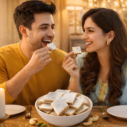 Kaju Burfi – Rich, Creamy Cashew Delight