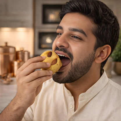 Desi Ghee Besan Pinni – A Rich, Nutritious Treat